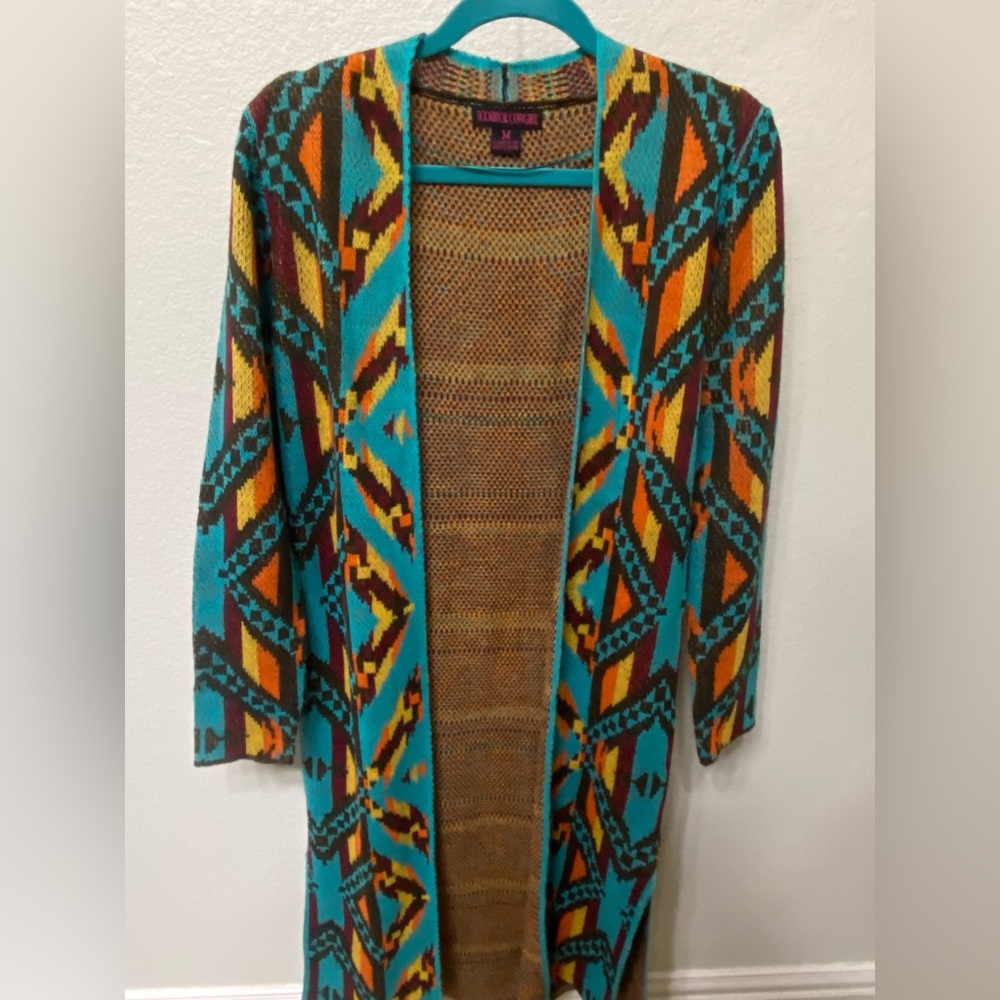 Aztec Sweater Duster